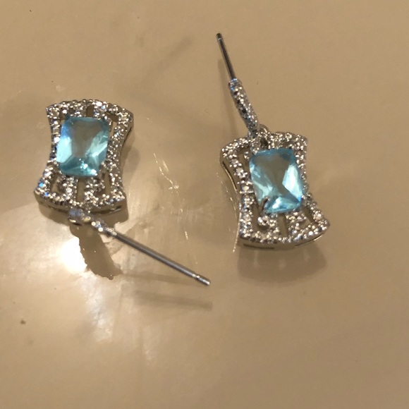 Aquamarine earrings - Picture 4 of 5
